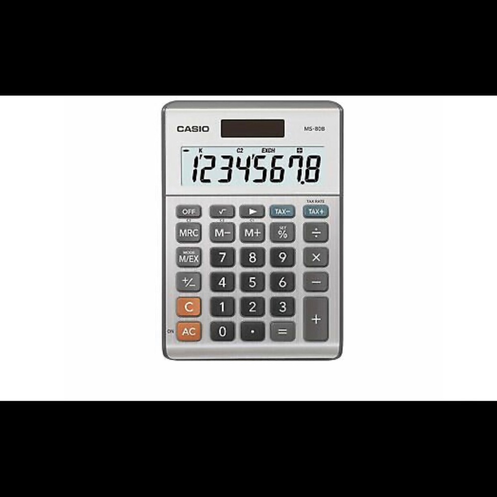 Casio MS-80B Standard Function Desktop Calculator,